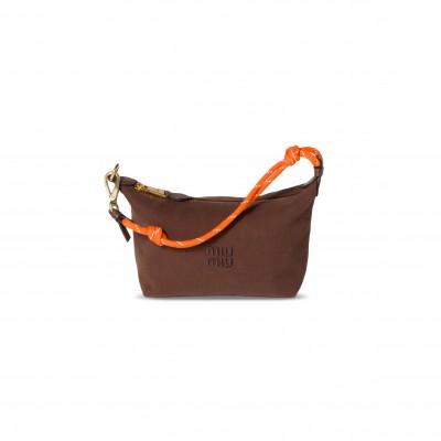 MIU MIU GABARDINE POUCH 5NE841 (18.5*14*10cm)